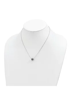 Best reviews of ✔️ Sterling Silver Rhodium 8-9mm Semi-Round Tahitian Saltwater Pearl Necklace by Belk & Co. 👍 -DealsBelk & Co. Store Belk 32909
