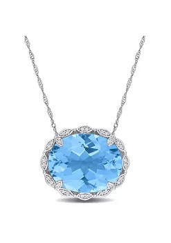 Buy ๐ฏ 24.74 ct. t.g.w. Sky Blue Topaz and 1/7 ct. t.w. Diamond Halo Necklace in 14K White Gold by Belk & Co. ๐ 11 Buy ๐ฏ 24.74 ct. t.g.w. Sky Blue Topaz and 1/7 ct. t.w. Diamond Halo Necklace in 14K White Gold by Belk & Co. ๐ -DealsBelk & Co. Store Belk 33022