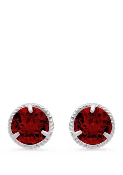 Coupon ⌛ 2 ct. t.w. Garnet Stud Earrings by Belk & Co. 😉 -DealsBelk & Co. Store Belk 33129