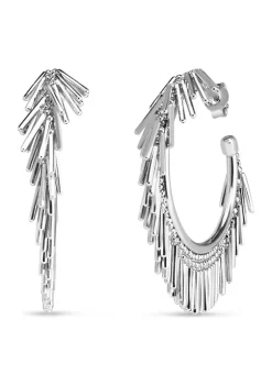 Deals ✨ Fringe Hoop Earrings by Belk & Co. 🎁