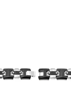 Cheapest 🌟 Men's Stainless Steel Bracelet With Screws by Belk & Co. 🔔 -DealsBelk & Co. Store Belk 33167