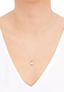 Top 10 ❤️ Grown With Love 1/3 ct. t.w. Lab Created Diamond Pendant with 18 Inch Rope Chain in 10k White Gold by Belk & Co. 👍 -DealsBelk & Co. Store Belk 3319