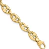 Best deal 🌟 14K Yellow Gold Polished Fancy Link Bracelet by Belk & Co. 🌟