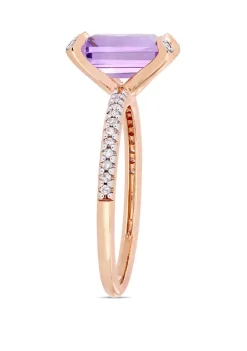 Discount โ๏ธ 1.63 ct. t.w. Pink Amethyst and 1/10 ct. t.w. Diamond Ring in 10k Rose Gold by Belk & Co. ๐ 6 Discount โ๏ธ 1.63 ct. t.w. Pink Amethyst and 1/10 ct. t.w. Diamond Ring in 10k Rose Gold by Belk & Co. ๐ -DealsBelk & Co. Store Belk 33272