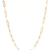 Top 10 🔔 Paperclip Chain in 10K Yellow Gold by Belk & Co. 🤩