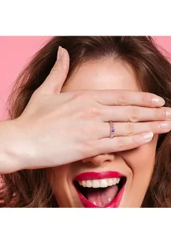 Discount ๐ Octagon Amethyst Link Ring in 10k Rose Gold by Belk & Co. ๐ 10 Discount ๐ Octagon Amethyst Link Ring in 10k Rose Gold by Belk & Co. ๐ -DealsBelk & Co. Store Belk 33304