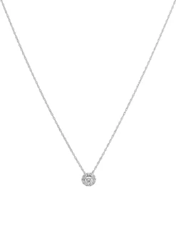 Promo 😀 Grown With Love 1/4 ct. t.w. Lab Created Diamond Pendant with 18 Inch Rope Chain in 10K White Gold by Belk & Co. 😍 -DealsBelk & Co. Store Belk 33310