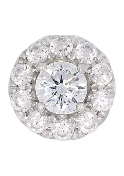 Promo 😀 Grown With Love 1/4 ct. t.w. Lab Created Diamond Pendant with 18 Inch Rope Chain in 10K White Gold by Belk & Co. 😍 -DealsBelk & Co. Store Belk 33312