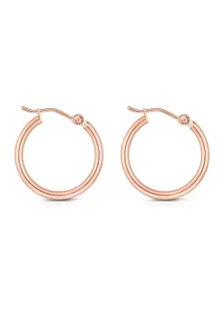 Deals ✨ 14KP ROUND TUBE EARRING by Belk & Co. 🤩 -DealsBelk & Co. Store Belk 33356