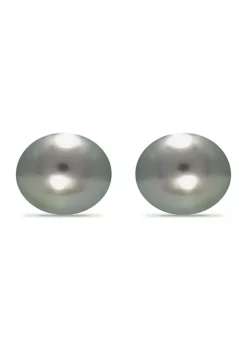 Flash Sale 🔥 12MM Tahaitian Pearl Stud Earrings, 14K Gold by Belk & Co. 👏 -DealsBelk & Co. Store Belk 33458