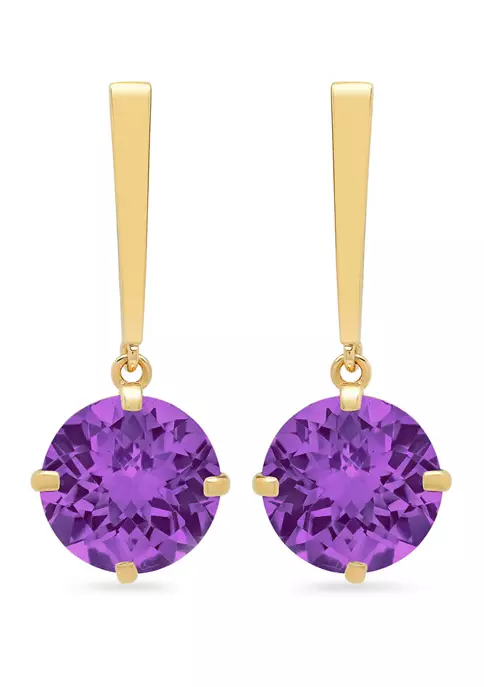 Budget โจ Amethyst Drop Earrings by Belk & Co. ๐ 1 Budget โจ Amethyst Drop Earrings by Belk & Co. ๐