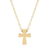 Best reviews of 🥰 Square Cut Cross Pendant Necklace in 10k Yellow Gold by Belk & Co. ❤️