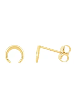 Cheap โ 14KY MOON EARRING by Belk & Co. ๐