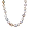 Brand new ⭐ Gray Down Ming Pearl Necklace in Sterling Silver by Belk & Co. 🤩
