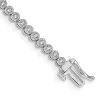 Budget 💯 1 ct. t.w. Diamond Tennis Bracelet in 14K Gold by Belk & Co. 🔔