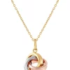 Brand new 😍 Love Knot Pendant in 14K Yellow, White, and Rose Gold by Belk & Co. 🥰