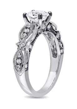 Cheapest 🥰 1.62 ct. t.w. Created White Sapphire and 1/10 ct. t.w. Diamond Accent Vintage Filigree Ring in 10K White Gold by Belk & Co. 🛒 7 Cheapest 🥰 1.62 ct. t.w. Created White Sapphire and 1/10 ct. t.w. Diamond Accent Vintage Filigree Ring in 10K White Gold by Belk & Co. 🛒 -DealsBelk & Co. Store Belk 33594
