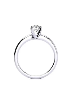 Buy 🧨 Lab Created 1/2 Carat Lab Grown Diamond Solitaire Ring In 14K White Gold by Belk & Co. ❤️ -DealsBelk & Co. Store Belk 33599