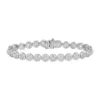 Discount ❤️ 1/10 ct. t.w. Diamond Link Bracelet in Sterling Silver by Belk & Co. 😀