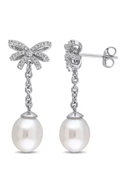 Wholesale ๐ 1/5 ct. t.w. Diamond and 8 to 8.5 Millimeter Cultured Freshwater Pearl Diamond Dangle Earrings in 10k White Gold by Belk & Co. ๐งจ 5 Wholesale ๐ 1/5 ct. t.w. Diamond and 8 to 8.5 Millimeter Cultured Freshwater Pearl Diamond Dangle Earrings in 10k White Gold by Belk & Co. ๐งจ -DealsBelk & Co. Store Belk 33769