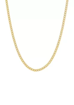 Deals 🧨 Cuban Chain Necklace in 10K Gold by Belk & Co. 🛒 -DealsBelk & Co. Store Belk 338