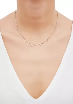 Cheap 🔔 Love Station on Curb Chain in 10K Yellow Gold by Belk & Co. 😍 -DealsBelk & Co. Store Belk 33807