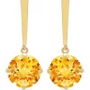 Wholesale 👍 Citrine Drop Earrings by Belk & Co. 🔔