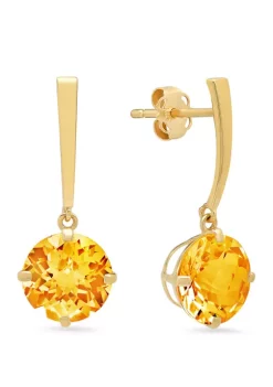 Wholesale 👍 Citrine Drop Earrings by Belk & Co. 🔔 -DealsBelk & Co. Store Belk 33817