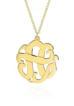 Best reviews of ✨ 10k Yellow Gold A Monogram Necklace by Belk & Co. 😍