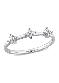 Best Pirce ๐ 1/10 CT TW Diamond Floral Promise Ring in Sterling Silver by Belk & Co. ๐ 11 Best Pirce ๐ 1/10 CT TW Diamond Floral Promise Ring in Sterling Silver by Belk & Co. ๐ -DealsBelk & Co. Store Belk 33886