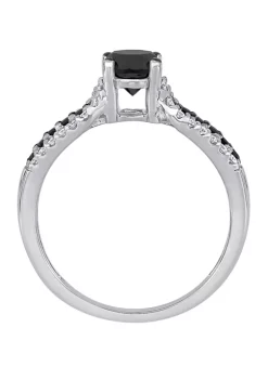Best reviews of ✔️ 1.1 ct. t.w. Black and White Diamond Halo Engagement Ring in 14K White Gold by Belk & Co. 🥰 -DealsBelk & Co. Store Belk 33938