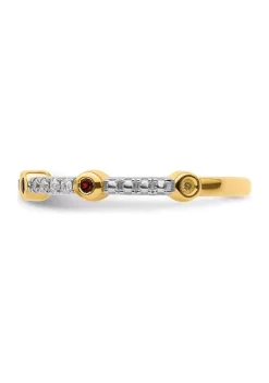 Deals ๐ 1/6 ct. t.w. Garnet and 1/10 ct. t.w. Diamond Stackable Expressions Ring in 14K Gold by Belk & Co. ๐งจ 9 Deals ๐ 1/6 ct. t.w. Garnet and 1/10 ct. t.w. Diamond Stackable Expressions Ring in 14K Gold by Belk & Co. ๐งจ -DealsBelk & Co. Store Belk 33971