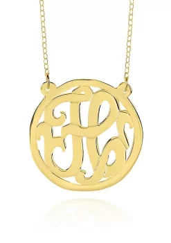 Wholesale 🔥 14k Yellow Gold H Monogram Necklace by Belk & Co. 🥰 -DealsBelk & Co. Store Belk 34010