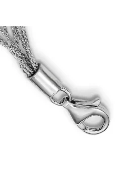 Best deal 👍 Sterling Silver Rhodium-plated 6-8mm White Freshwater Cultured Pearl Multi-strand Necklace by Belk & Co. 🔔 -DealsBelk & Co. Store Belk 34044