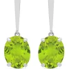 Best Pirce ✔️ 5 ct. t.w. Peridot Drop Earrings by Belk & Co. 🛒