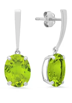 Best Pirce ✔️ 5 ct. t.w. Peridot Drop Earrings by Belk & Co. 🛒 -DealsBelk & Co. Store Belk 34172