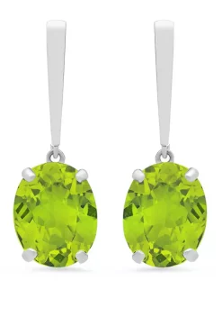 Best Pirce ✔️ 5 ct. t.w. Peridot Drop Earrings by Belk & Co. 🛒 -DealsBelk & Co. Store Belk 34173