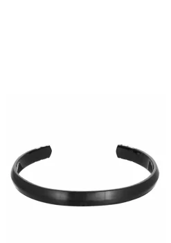 Discount โจ Stainless Steel Cuff Bangle with BIP and Black Enamel by Belk & Co. ๐ฅ
