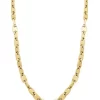Top 10 💯 6.6 Millimeter Anchor Chain Necklace in 14 Yellow Gold by Belk & Co. 🔔