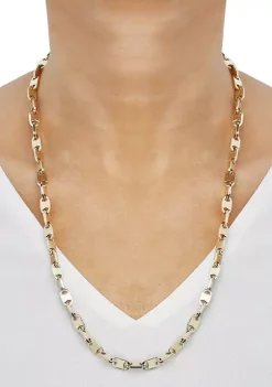 Top 10 💯 6.6 Millimeter Anchor Chain Necklace in 14 Yellow Gold by Belk & Co. 🔔 -DealsBelk & Co. Store Belk 34337