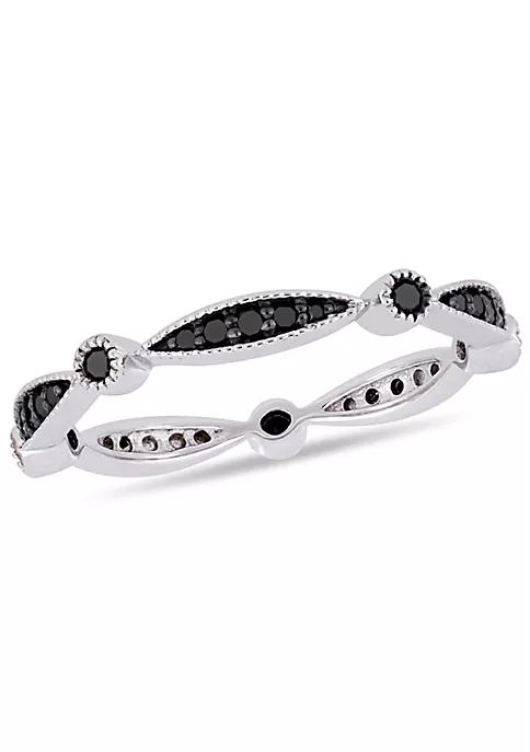 Promo ๐ 1/4 ct. t.w. Black Diamond Eternity Band in 10K White Gold by Belk & Co. ๐ 1 Promo ๐ 1/4 ct. t.w. Black Diamond Eternity Band in 10K White Gold by Belk & Co. ๐
