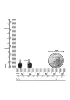 Best Pirce 🔥 3.2 ct. t.w. Black Onyx and Diamond Accent Earrings in Sterling Silver by Belk & Co. ⌛ 8 Best Pirce 🔥 3.2 ct. t.w. Black Onyx and Diamond Accent Earrings in Sterling Silver by Belk & Co. ⌛ -DealsBelk & Co. Store Belk 34429