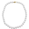 Flash Sale 👏 10-11.5 MM South Sea Cultured Pearl Strand Necklace with 14K Yellow Gold Clasp by Belk & Co. 🤩