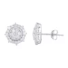 Best reviews of 🛒 1 ct. t.w. Diamond Earrings in Sterling Silver by Belk & Co. ✔️