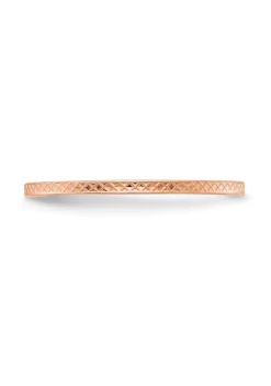Cheapest 🧨 14K Gold 1.2mm Criss-Cross Pattern Stackable Band by Belk & Co. 🤩 -DealsBelk & Co. Store Belk 34689