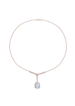 Best deal ✔️ 5.44 ct. t.g.w. Aquamarine and 3/4 ct. t.w. Diamond Necklace in 14K Pink Gold by Belk & Co. ⭐ 10 Best deal ✔️ 5.44 ct. t.g.w. Aquamarine and 3/4 ct. t.w. Diamond Necklace in 14K Pink Gold by Belk & Co. ⭐ -DealsBelk & Co. Store Belk 34759
