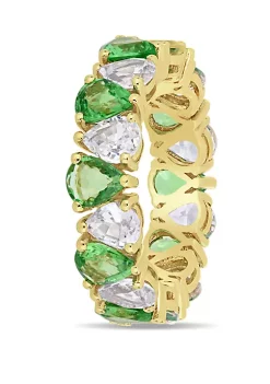 Best Sale ๐ 7.8 ct. t.w. Tsavorite and White Sapphire Eternity Ring in 14K Yellow Gold by Belk & Co. โค๏ธ 5 Best Sale ๐ 7.8 ct. t.w. Tsavorite and White Sapphire Eternity Ring in 14K Yellow Gold by Belk & Co. โค๏ธ -DealsBelk & Co. Store Belk 34773