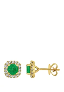 Flash Sale ๐ฅฐ 4/5 ct. t.w. Emerald and 1/4 ct. t.w. Diamond Square Halo Stud Earrings in 14K Yellow Gold by Belk & Co. ๐คฉ 5 Flash Sale ๐ฅฐ 4/5 ct. t.w. Emerald and 1/4 ct. t.w. Diamond Square Halo Stud Earrings in 14K Yellow Gold by Belk & Co. ๐คฉ -DealsBelk & Co. Store Belk 34786
