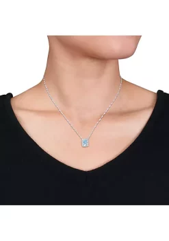 Hot Sale ๐ 2.25 ct. t.g.w. Sky Blue Topaz and 1/4 ct. t.w. Diamond Holo Pendant with Chain in 14K White Gold by Belk & Co. ๐งจ 7 Hot Sale ๐ 2.25 ct. t.g.w. Sky Blue Topaz and 1/4 ct. t.w. Diamond Holo Pendant with Chain in 14K White Gold by Belk & Co. ๐งจ -DealsBelk & Co. Store Belk 34794