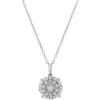New ✔️ 1/3 ct. t.w. Diamond Pendant Necklace in Sterling Silver by Belk & Co. 🤩